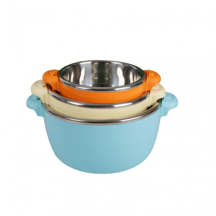SET 3 CASEROLE TERMICE 2+4+6L,BELLY BLUE, ART OF DINING BY [7]
