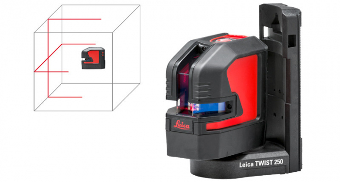 SET Basic Nivela Laser cu linii in cruce, Lino L2-S - Leica-848435 [3]
