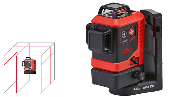 SET Basic Nivela Laser multilinie 360Â°, Lino L6R - Leica-918976 [3]