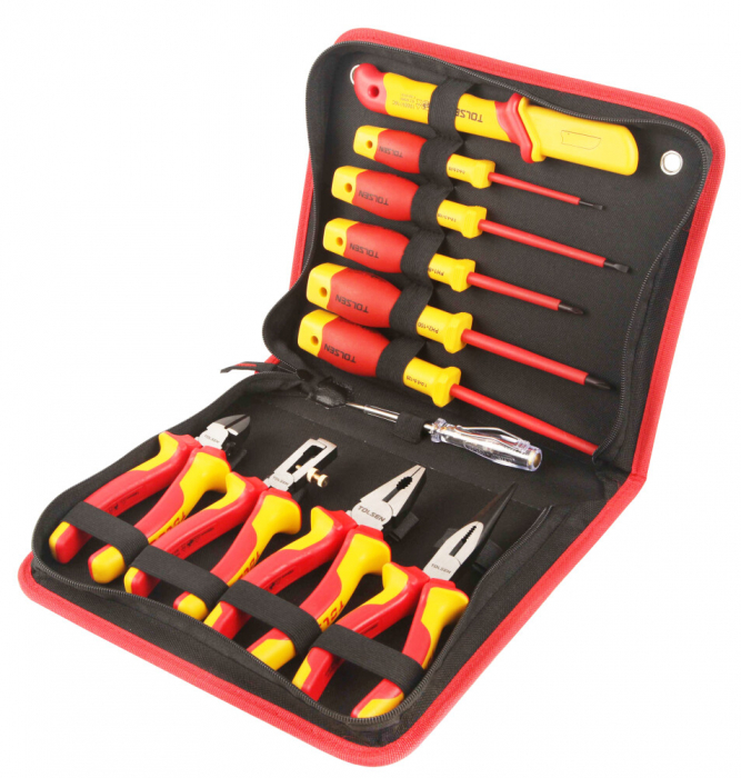 Set de 11 unelte de mână izolate, VDEline PREMIUM [1]