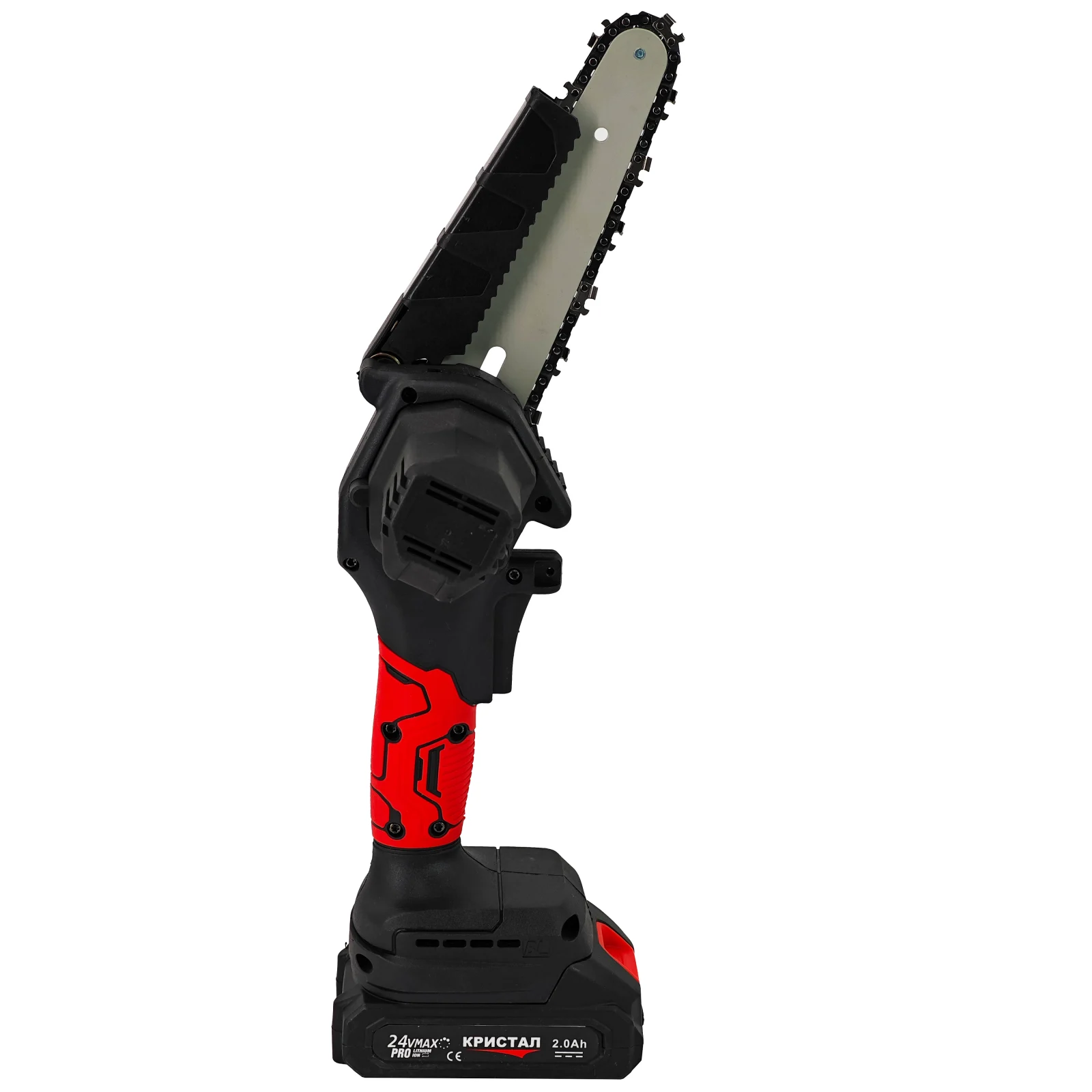 Set foarfeca & Mini drujba cu 2 acumulatori DDT-CRISTAL, incarcator, accesorii incluse, 24 V, 2 Ah [2]