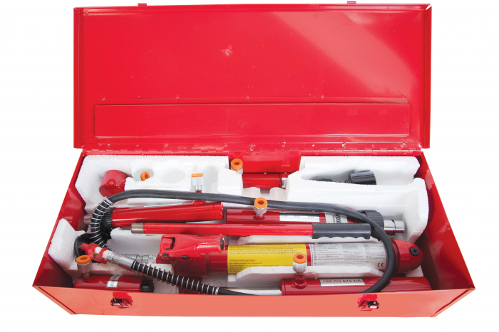 Set hidraulic reparatii caroserii  10t RD-PHE01 Raider Power Tools [6]