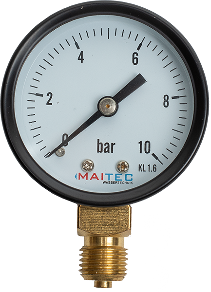 Set hidrofor 50 litri, vas expansiune INOX, presostat, manometru, racord 5 cai bronz [3]