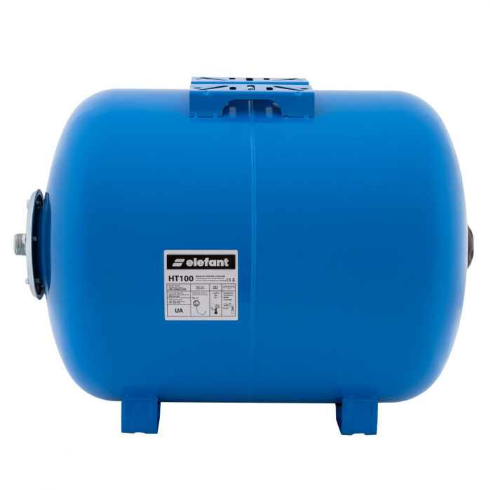 Set hidrofor vas expansiune orizontal 100 L, presostat, manometru, racord 5 cai bronz [3]