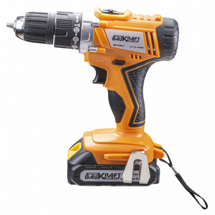 Set Polizor unghiular si bormasina 18V 2 si 4Ah BK-AGCDL1 Baukraft [3]