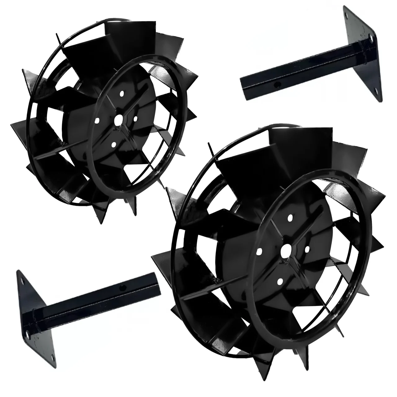 Set roti metalice 400-180 cu manicot, 23 de axe, Elefant [1]