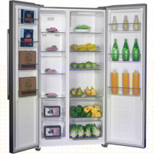 Side by Side ARCTIC AS427E4NMT, No Frost, Air Flow DualTech, 442 L, H 177cm, Clasa E, Inox [3]