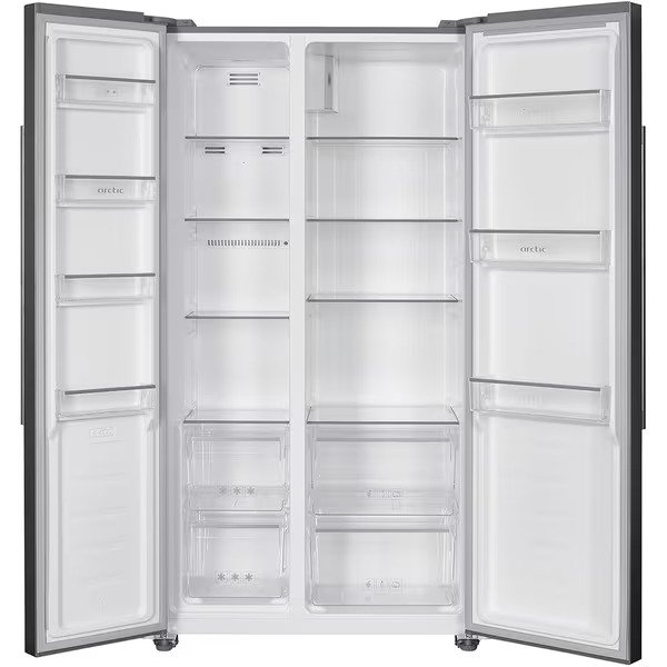 Side by Side ARCTIC AS427E4NMT, No Frost, Air Flow DualTech, 442 L, H 177cm, Clasa E, Inox [4]