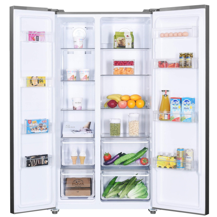 Side by side Beko GNO5323XPN, 532 l, NeoFrost Dual Cooling, Compresor ProSmart Inverter, Display Touch Control, Vacation Mode, Clasa D, H 177 cm, Inox Look [4]