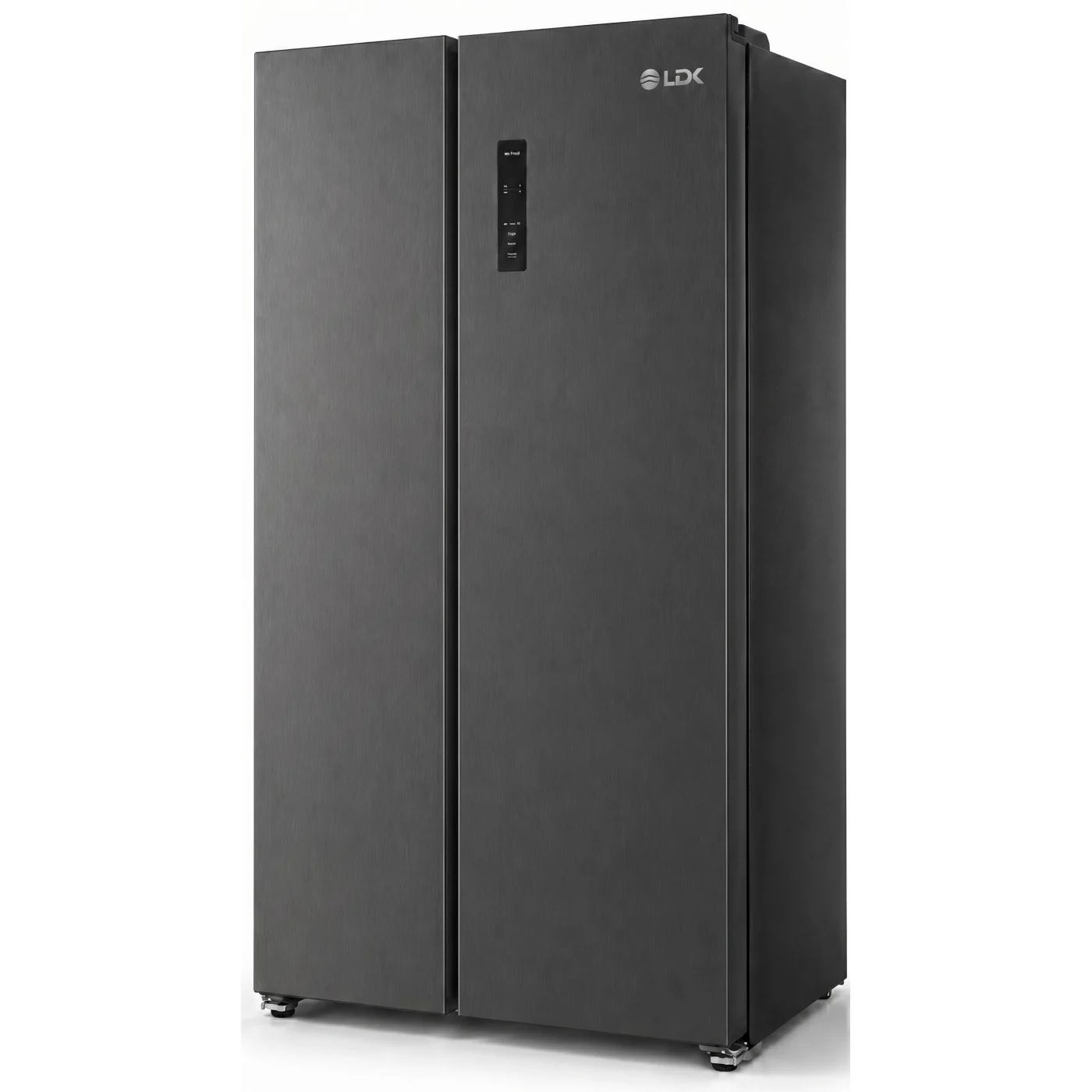 Side by Side LDK SBS-525NFDS, Clasa E, Capacitate 525 l, No Frost, Display Control Touch, Racire rapida, Congelare rapida, H 176 cm, Dark Inox [2]