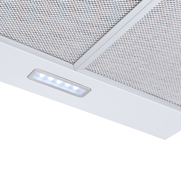 Hota clasica NobelTek NHO-CL60F15W, 60 cm, 1 motor, 2 filtre aluminiu, lampa led, 300m3, Alb [4]