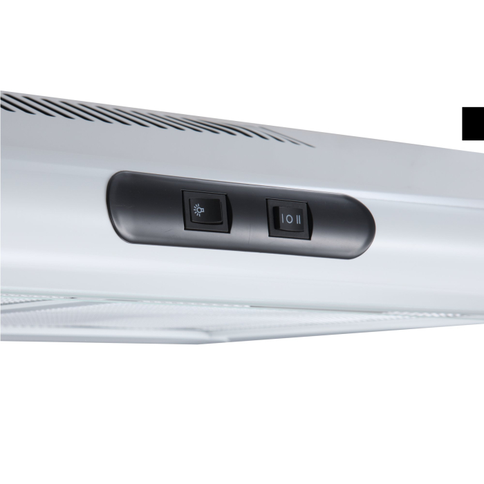 Hota clasica NobelTek NHO-CL60F15W, 60 cm, 1 motor, 2 filtre aluminiu, lampa led, 300m3, Alb [3]