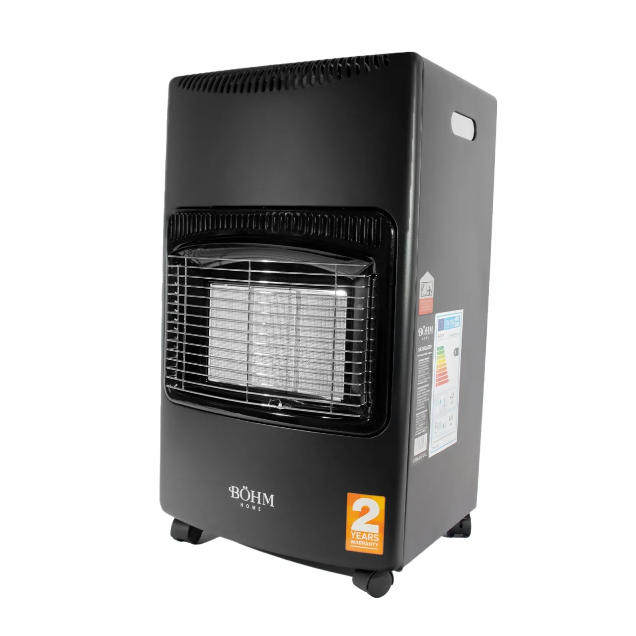 Soba pe gaz GPL BÖHM BF-003A, 4,20 kW, 3 trepte de putere, 20-80 m², Regulator GPL + Furtun GPL 1,5 m [4]