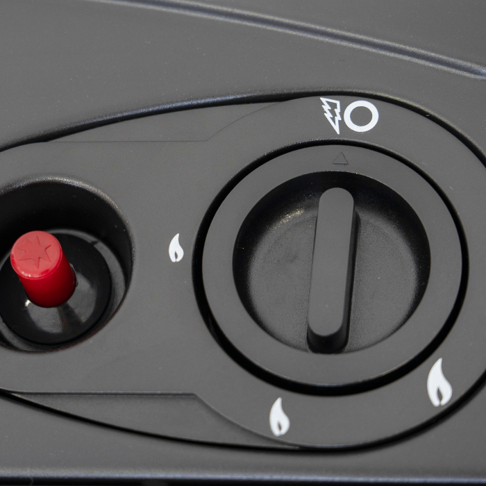 Soba pe Gaz și Quartz Samus RS422Q, 4.2 kW, 3 Trepte Putere, GPL, Aprindere Piezoelectrică, Senzori de Siguranță, Mobilă pe Roți [8]