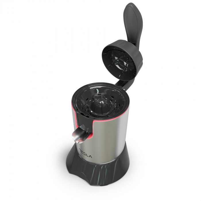 Storcator de citrice Tesla CJ301BX, 300W, 0.65L, 2 conuri, 2 directii de rotire, Inox/Negru [5]