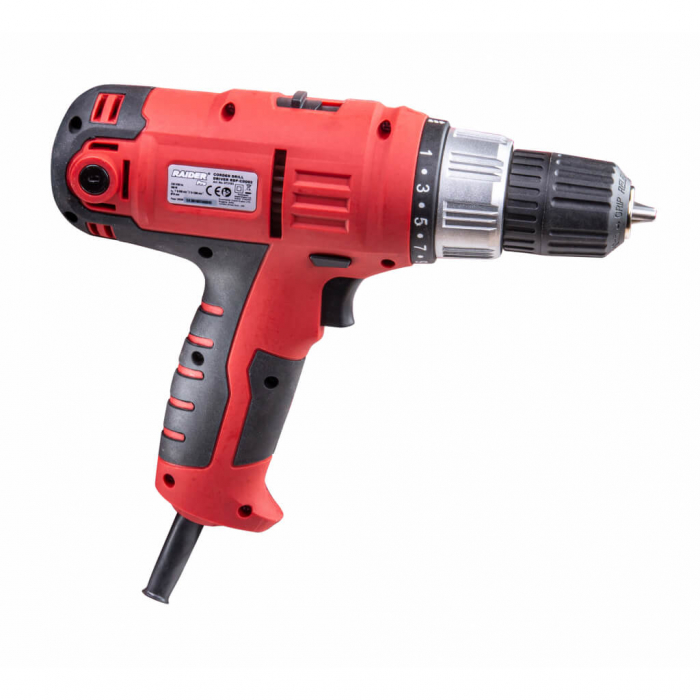 Surubelnita electrica cu cablu 300W 2 trepte 23+1 35Nm 10mm RDP-CDD02 Raider Pro [4]