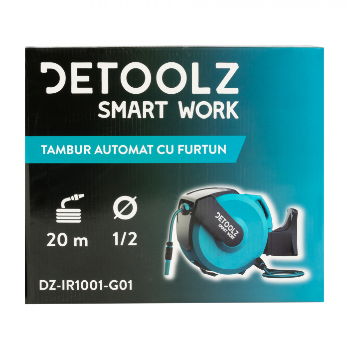 Tambur automat cu furtun 20m, diametru 1/2“, presiune 10 bar [8]