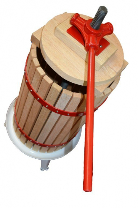 Teasc Manual de Lemn pentru Struguri, Model DRK, 30L, 180kg/h [3]
