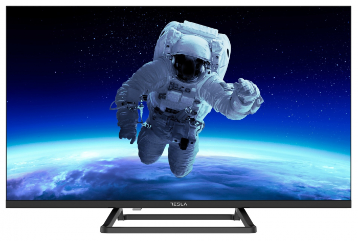 Televizor LED Tesla 32E325BH, 81 cm, HD, frameless, negru, Clasa energetica E, Negru [2]