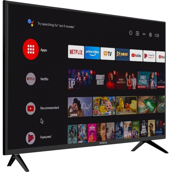 Televizor Smart LED, Vivax 32LE10K, 80 cm, HD, Clasa G [3]
