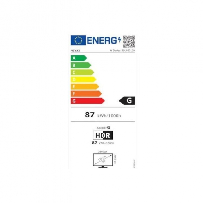 Televizor Smart LED, Vivax 50UHD10K, 126cm, Ultra HD 4K, Clasa G [4]