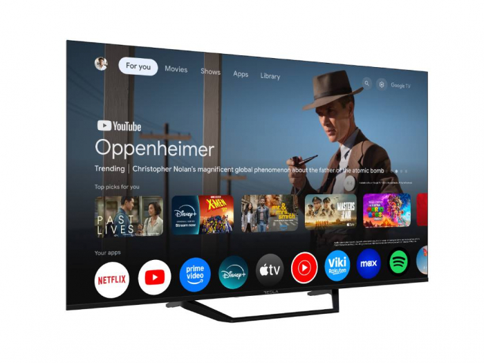 Televizor Smart Tesla 55E655BUS, 55", UHD 4K, Google TV, HDR10, DVB-T2/C/S2, 3x HDMI, 2x USB, Negru [9]