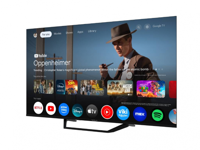 Televizor Smart Tesla 55E655BUS, 55", UHD 4K, Google TV, HDR10, DVB-T2/C/S2, 3x HDMI, 2x USB, Negru [10]