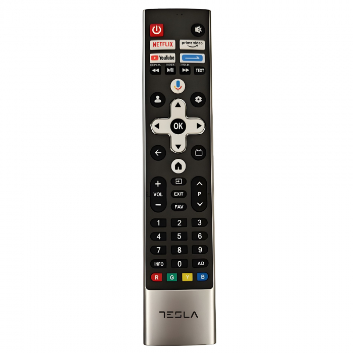 Televizor Tesla QLED Q55S939GUS, 139 cm, Smart Google TV, 4K Ultra HD, Clasa energetica F, Argintiu [7]
