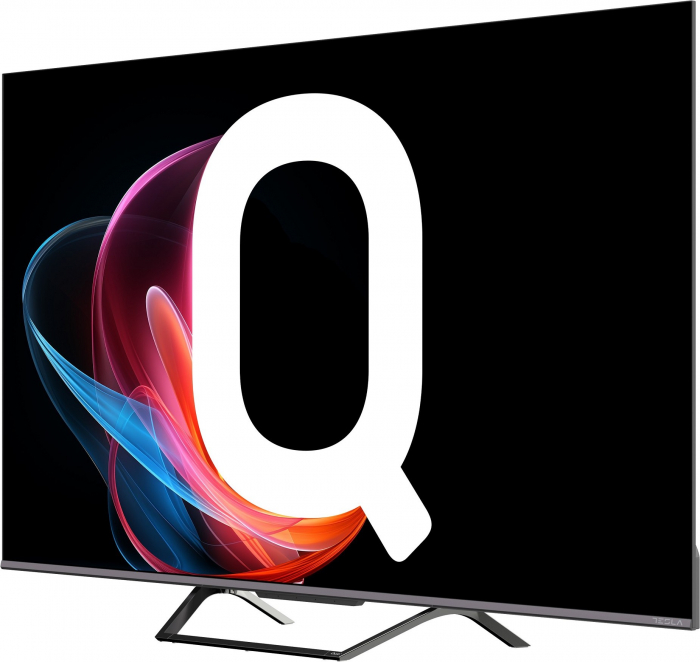 Televizor Tesla QLED Q55S939GUS, 139 cm, Smart Google TV, 4K Ultra HD, Clasa energetica F, Argintiu [2]