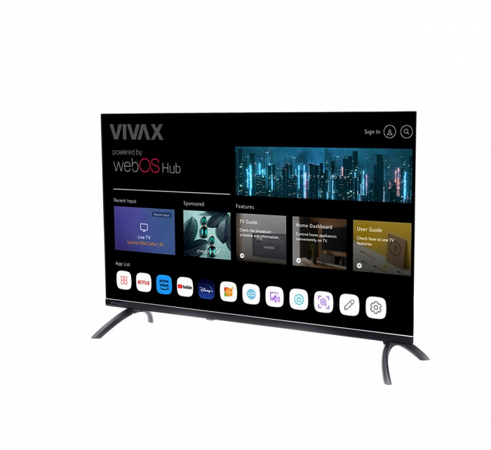 Televizor VIVAX LED 43LE110WO, 108 cm, Smart, Full HD, Clasa E, WiFi, CI+ (Model 2025) [6]