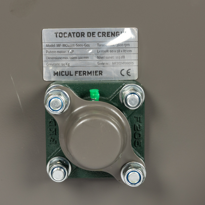 Tocator de crengi Micul Fermier, motor benzina 7 CP, 100 mm diametru maxim de taiere, pentru rumegus [10]