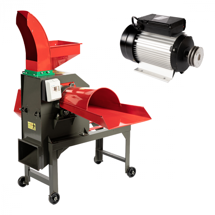 Tocatorul de furaje 1000 kg/ora, 24 ciocanele, motor 4 kw / 3000 rpm, GF-2021 Micul Fermier [1]