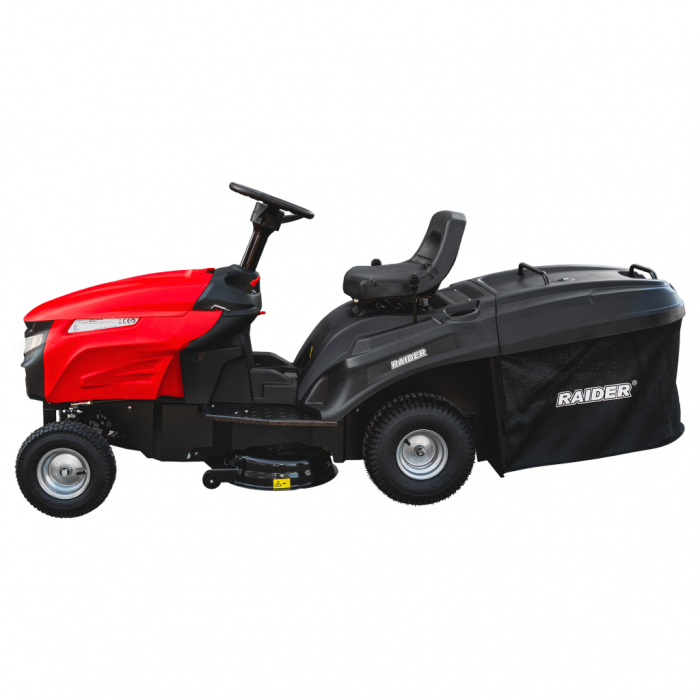 Tractor de grădină Raider RD-GLM17, 224cc, 5kW (6.8CP), lățime 69cm (27"), sac colector 220L, autopropulsat [4]