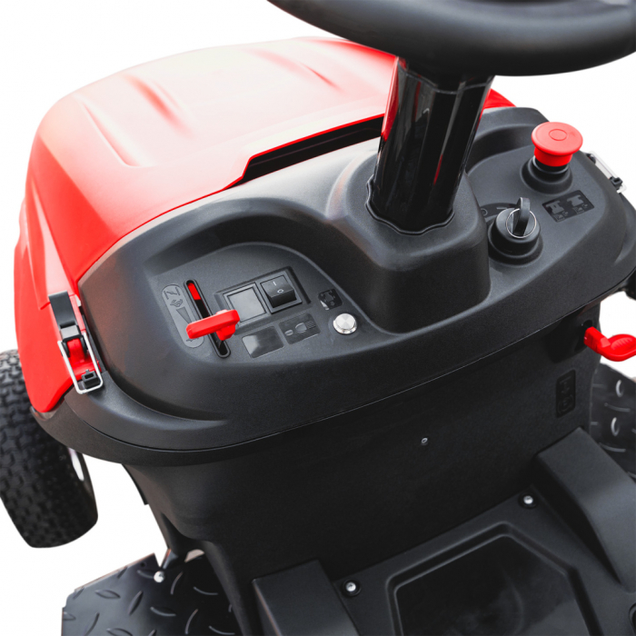 Tractor de grădină Raider RD-GLM17, 224cc, 5kW (6.8CP), lățime 69cm (27"), sac colector 220L, autopropulsat [6]