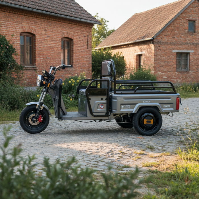 Triciclu electric cargo Samus Ranger-25-1.1-72V32 Silver [8]