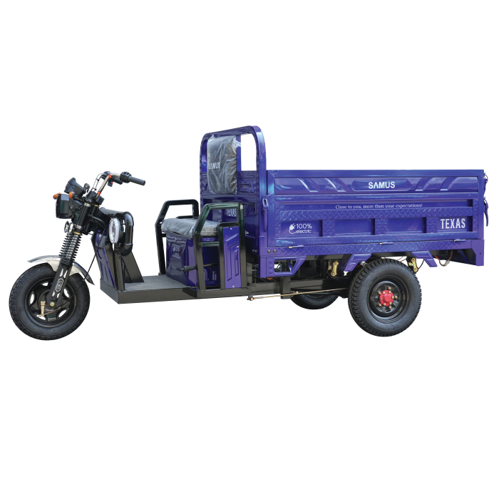 Triciclu electric cargo Samus Texas-170/130-12T150060V58-Blue [4]