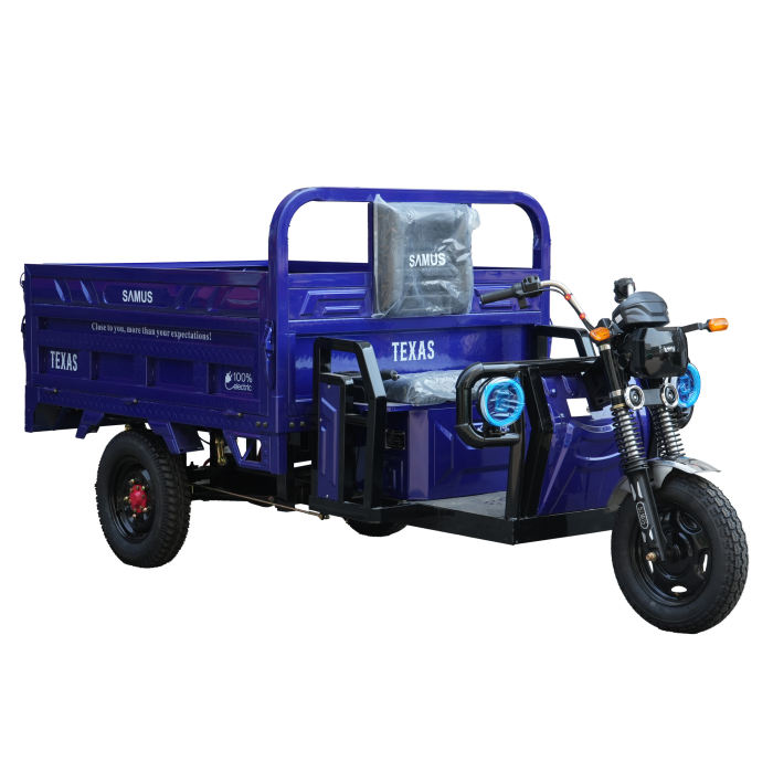 Triciclu electric cargo Samus Texas-170/130-12T150060V58-Blue [3]