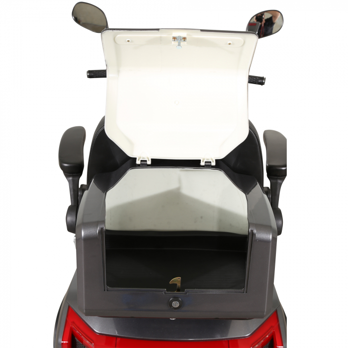 Triciclu electric Samus Arizona 3R1 1000W 60V 20Ah Autonomie 52 km 3 viteze Argintiu [10]