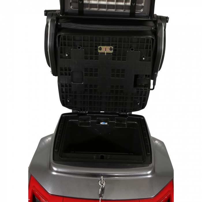 Triciclu electric Samus Arizona 3R1 1000W 60V 20Ah Autonomie 52 km 3 viteze Argintiu [9]