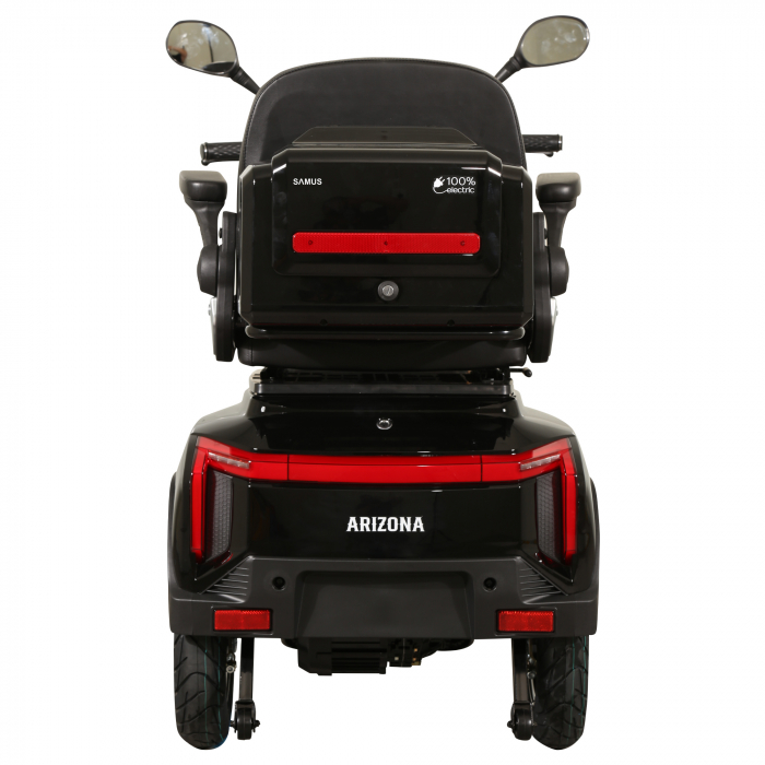 Triciclu electric Samus Arizona 3R1 1000W 60V 20Ah Autonomie 52 km 3 viteze Negru [9]