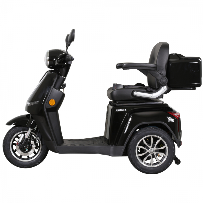 Triciclu electric Samus Arizona 3R1 1000W 60V 20Ah Autonomie 52 km 3 viteze Negru [5]