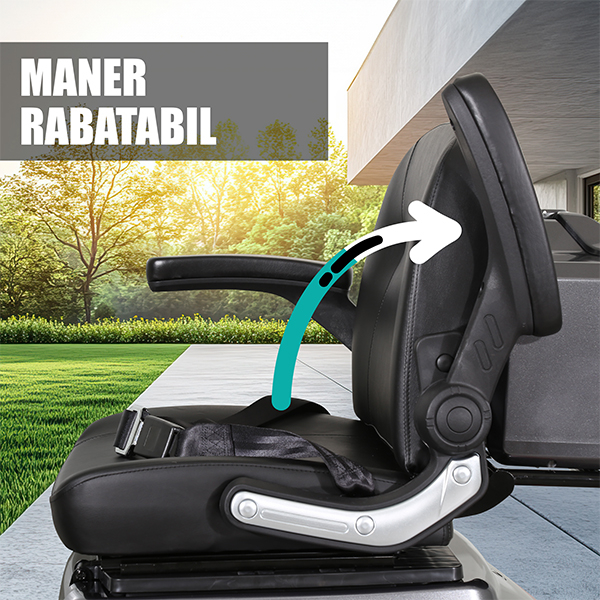 Triciclu electric Samus Arizona-3R1-10T1000-60V20 Silver [24]