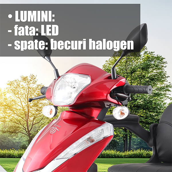 Triciclu electric Samus Dallas-3R1-10T1000-60V20-Red [8]