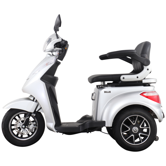 Triciclu electric Samus Dallas-3R1-10T1000-60V20-Silver [2]