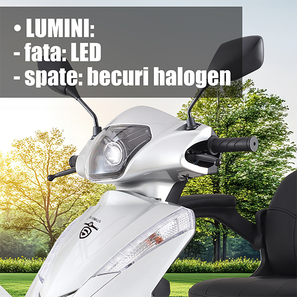 Triciclu electric Samus Dallas-3R1-10T1000-60V20-Silver [8]