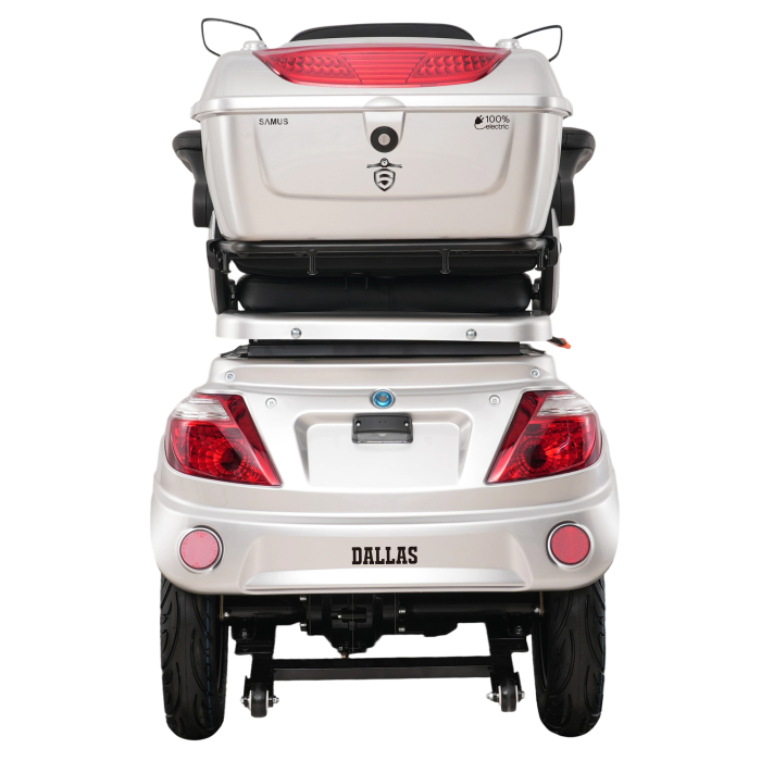 Triciclu electric Samus Dallas-3R2-10T1000-60V20-Silver [4]