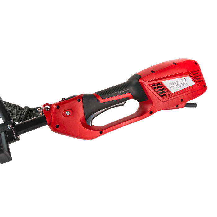 Trimmer electric Raider RD‑EBC12 4‑în‑1, 1.400 W, 42 cm, cap fir + lamă + ferăstrău + tăietor gard viu [6]
