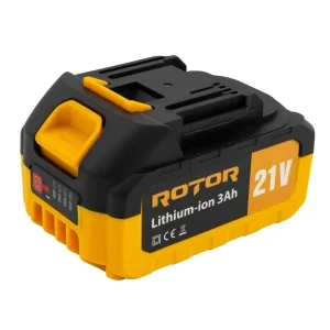 Trimmer pe acumulator RBT-2BC ROTOR 2 x Acumulatori 21V/3Ah, 8000 rot/min, Lățime de tăiere: 225 mm [8]