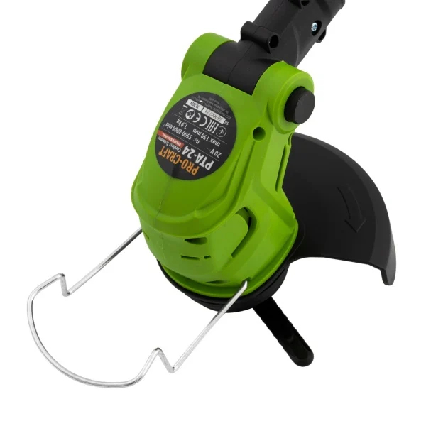 Trimmer pentru tuns iarba pe acumulator PROCRAFT PTA-24 10000 rot/min, 2 x acumulatori 21V/1.5Ah, Tijă: Telescopică [5]