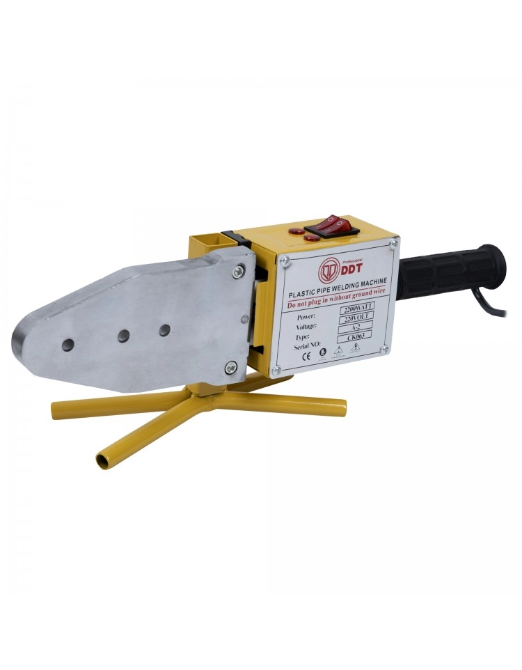 Trusa electrica pentru lipit tevi polipropilena 20-63, cutie metalica, 6 accesorii, 2.2 kW [5]